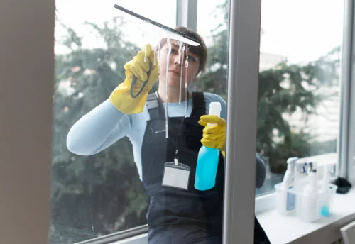 Nettoyage de vitres intérieures et extérieures à Neuville